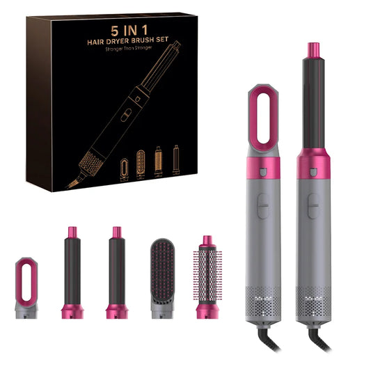 5-in-1 Hair Styling Set - Purple