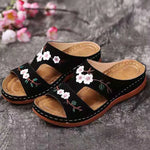 Embroidered Summer Sandals for Women - Vignette | Findsley