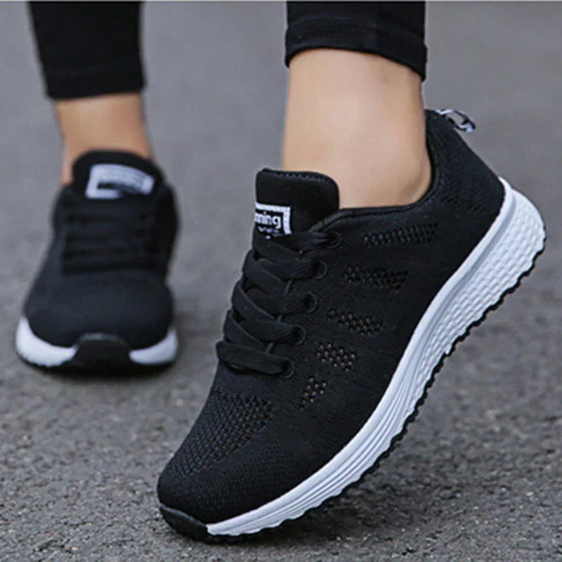 Everyday Comfort Sneakers for Women - Black / 2