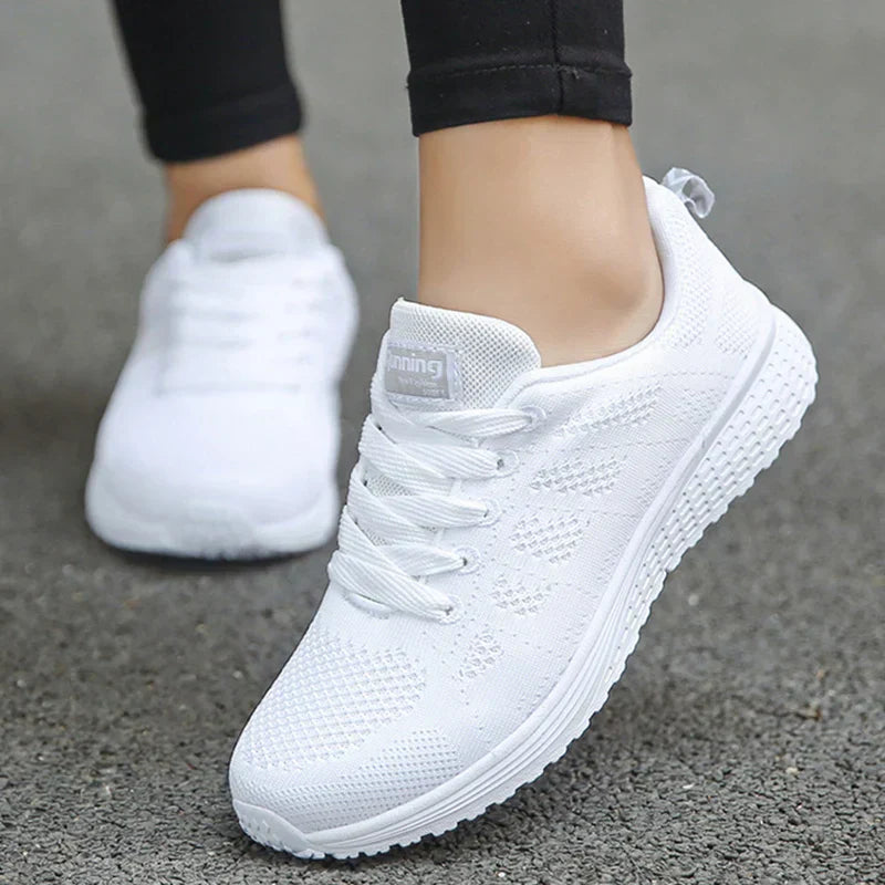 Everyday Comfort Sneakers for Women - White / 2