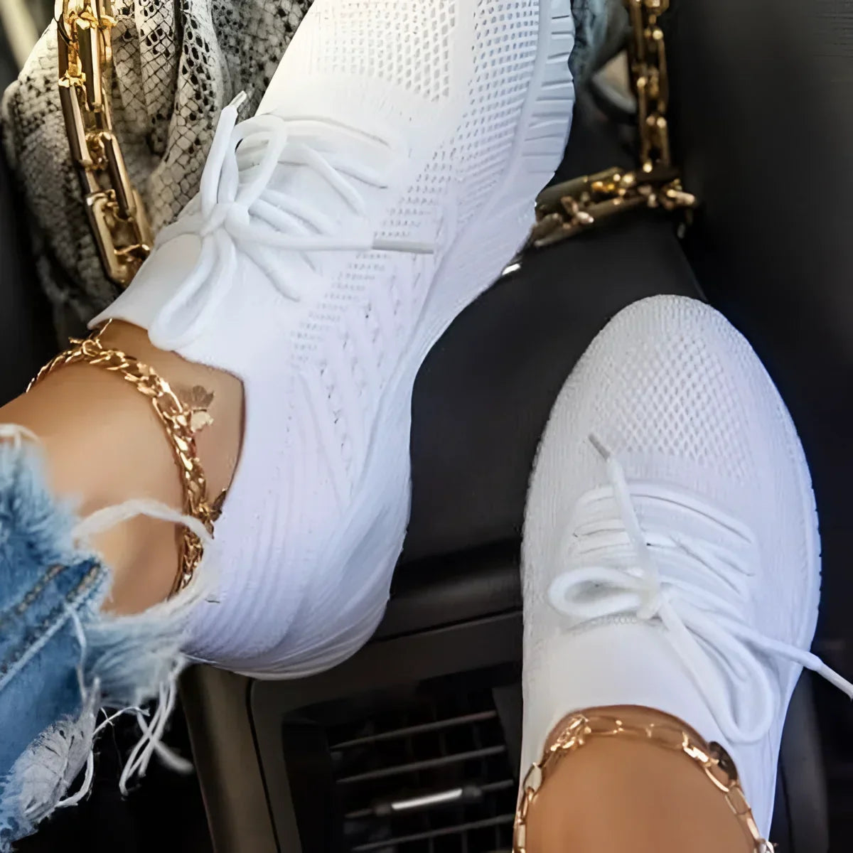 Everyday Comfort Sports Shoes - White / 2
