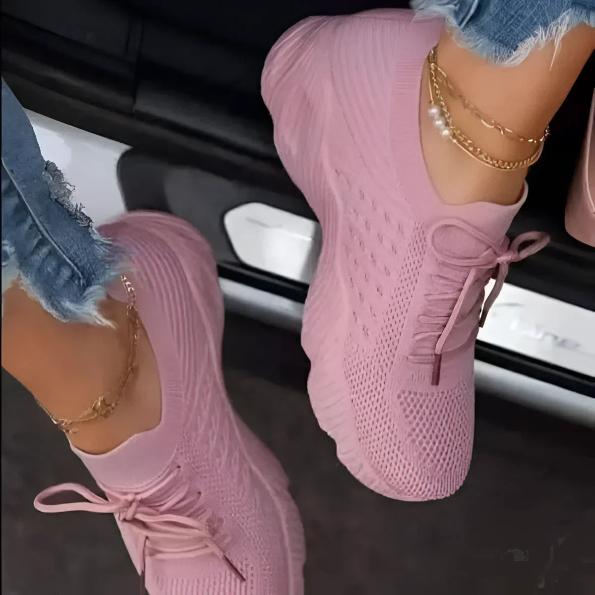 Everyday Comfort Sports Shoes - Pink / 2