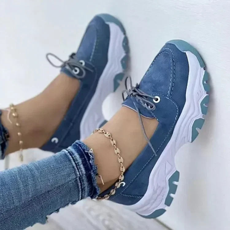 Everyday Women’s Sneakers - Blue / 3
