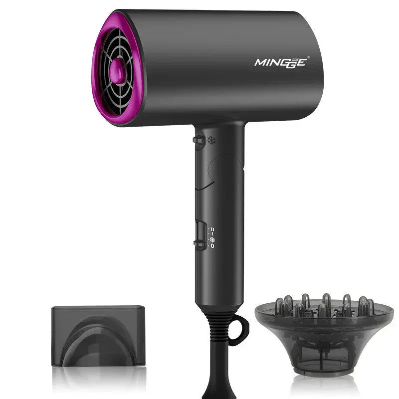 Foldable Hair Dryer For Home And Travel - Gray