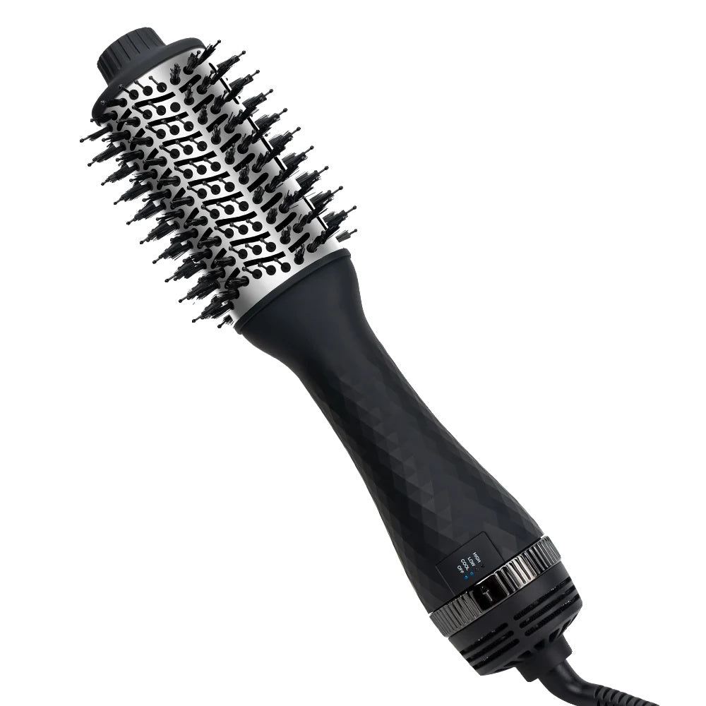 Hair Dryer and Volumizer Brush - Black