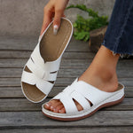 High Heel Leather Summer Sandals - Vignette | Findsley