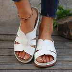 High Heel Leather Summer Sandals - Vignette | Findsley