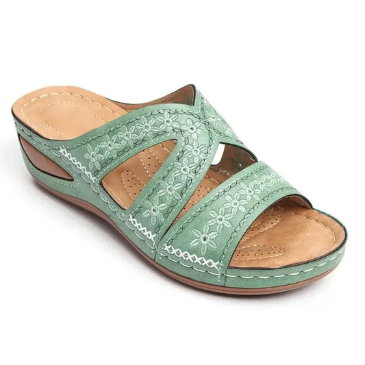 Leather Open Toe Sandals