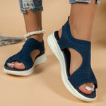 Platform Mesh Sandals - Vignette | Findsley