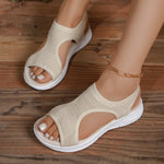 Platform Mesh Sandals - Vignette | Findsley