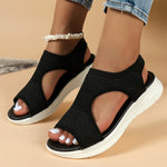 Platform Mesh Sandals - Vignette | Findsley
