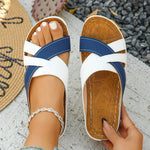 Womens Casual Leather Sandals - Vignette | Findsley