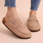 Womens Cork Mules Summer Shoes - Vignette | Findsley