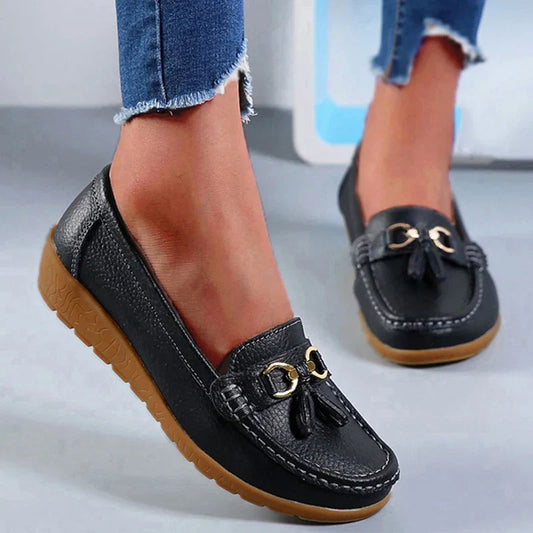 Womens Leather Moccasins