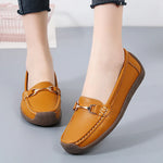 Womens Leather Moccasins - Vignette | Findsley