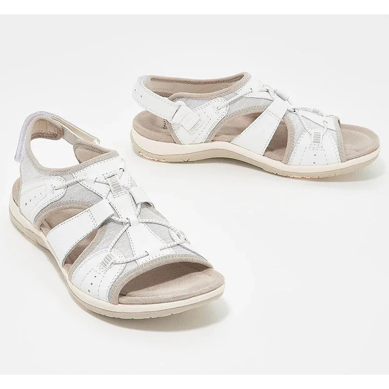 Womens Summer Comfort Sandals - White / 2