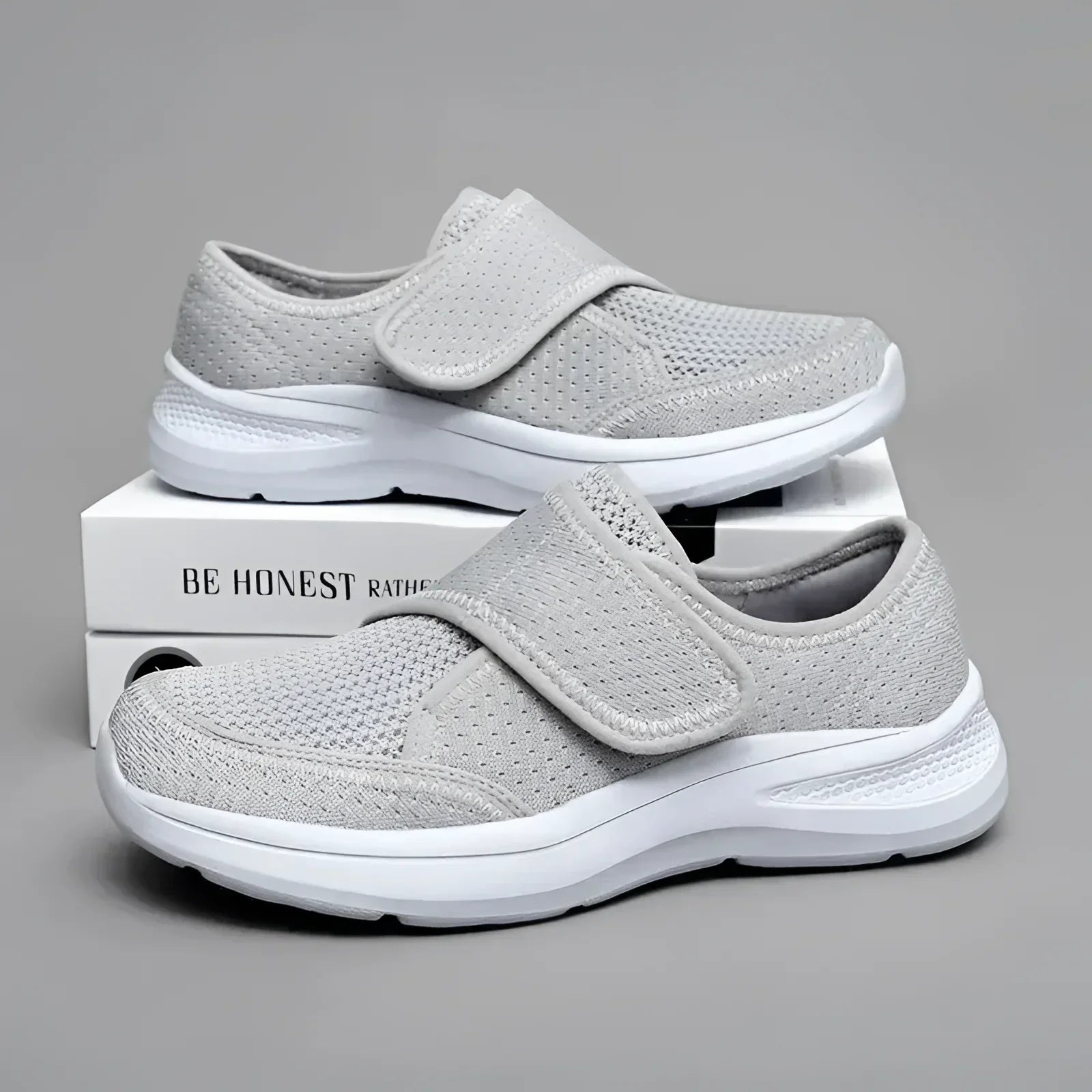 Womens Summer Comfort Shoes - Gray / 3