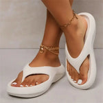 Womens Thick Sole Flip Flops - Vignette | Findsley