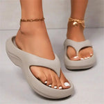 Womens Thick Sole Flip Flops - Vignette | Findsley